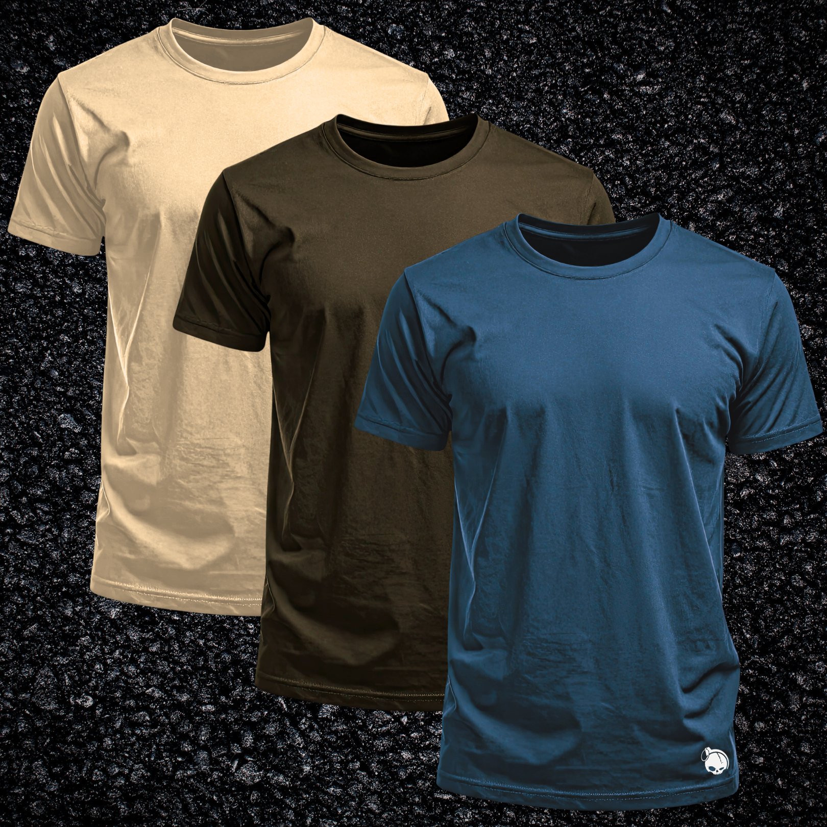 Brown, Cream, Navy